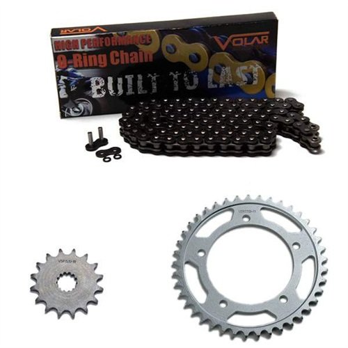 Chain & Sprocket Kits Volar Motorsport, Inc JTF509-15+JTR476-45+530x100-O-Black-1