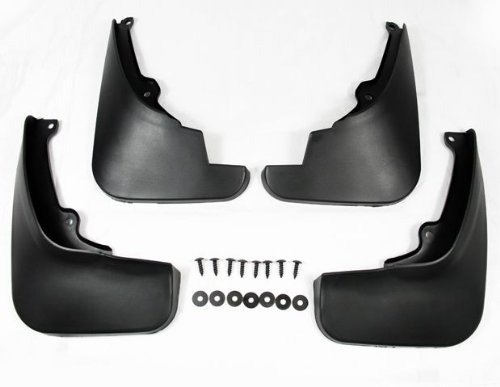 4PCS Rear Splash Guard Mud Flap Mudguard Set Fit For 2006 2007 2008 2009 2010 Hyundai Accent Sedan/Brio/Era,Do Not Fit Hatchback Mud Flaps & Splash Guards etop etop301-CBM13-12-A371