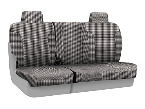 Coverking Front 60/40 Bench Custom Fit Seat Cover for Select Chevrolet S10 Models - Neosupreme (Houndstooth) Accessories Coverking CSCPD03CH7083