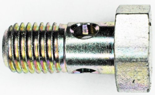 5/16-24 Banjo Bolt X 20MM Long Zinc Plt. -Fluid bolt Adapter Fitting - Hoses GRAYSTONE BB01-312-24 X 20MM-Z