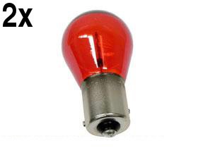 Saab 93 (SEDAN) Red Tail Lamp BULB (set 2 bulbs) or Rear Fog Tail Lights Philips 22247273435x2