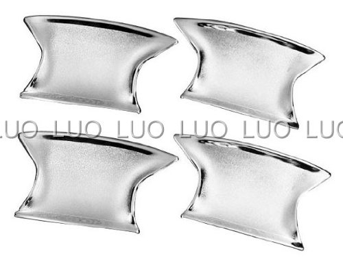 Car parts Racing 4 pcs Mirror ABS Chrome Side Door Handle Cavity Bowl Covers Fit For 2008 2009 Honda Accord Sedan Coupe Brand Body LUO LUOO-CBF13-11-A191