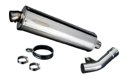 Delkevic US KIT060C Kawasaki GSX650F 18 Oval Stainless Steel Silencer Mufflers Delkevic KIT060C