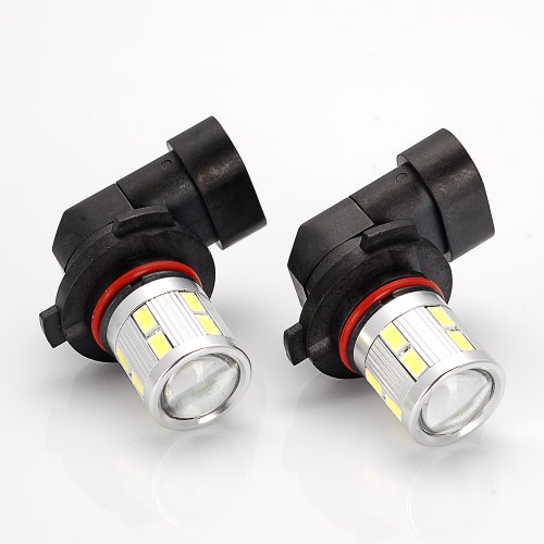 9005 6000K CREE High Power Xenon Ultra White LED Projector Daytime Driving Fog Light Lamp For BMW Nissan Hyundai Chevrolet 2x Bulbs Amazinea L02-056-AZA-2