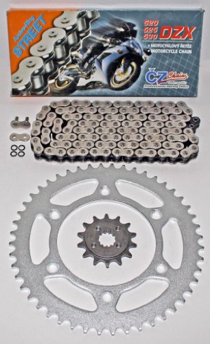 1993-2013 Honda XR650 L CZ DZX X Ring Chain and Sprocket Set 13/48 520X114 Chain & Sprocket Kits Race-Driven RDF-9002-15,RDR-9030-48,520DZXX114.b