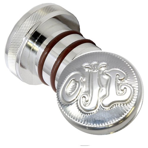 Speed Dealer Billet Oil Cap for 2000-2008 Harley Softail Dyna Touring Oil Tanks Speed Dealer Customs SD-OC-PL-O-13