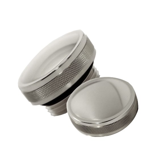 Speed Dealer Billet Domed Oil Cap for 1-1/4 Thread Mooneyes Oil Bag Oil Filler Caps Speed Dealer Customs SD-OC-THD-114-DM-PL