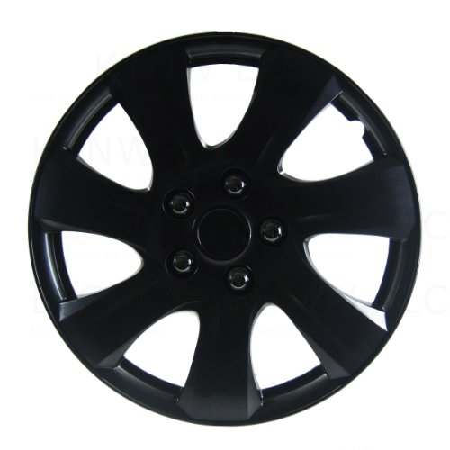 Hubcaps K-T Industries WH01KT1021SPBK16