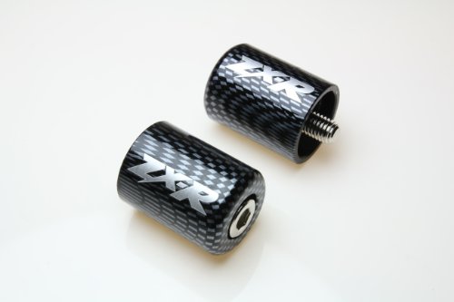 Kawasaki ZX7 ZX7R ZX900 ZX9 ZX9R Z1000 ZX10R ZX11 ZRX1100 BAR ENDS Carbon look Bar Ends Z10 BRT34N