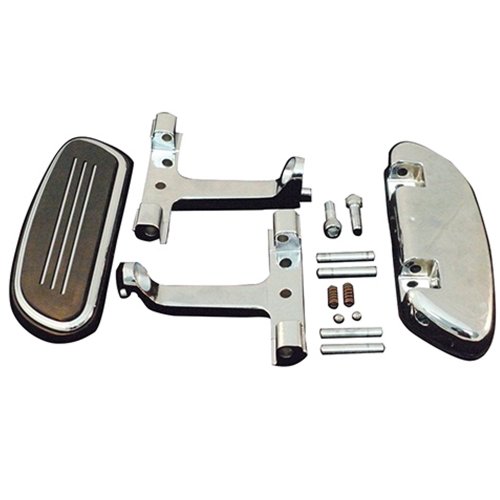 V-Factor Chrome Streamliner Styled Passenger Floor Boards Kit Harley-Davidson Touring - 24000A Floor Boards V-Factor 24000A