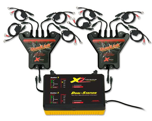 Xtreme Charge X2-QL4-K2 - Charge QuadLink 8-Station Battery Charger Kit Batteries & Accessories XTREME CHARGE X2-QL4-K2