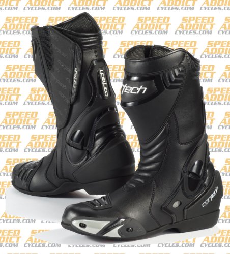 Cortech Latigo WP RR Black Boots size 8.5 Boots Cortech HH-8591-1105-42