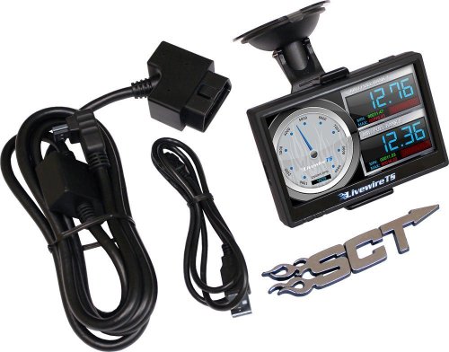 Combo: Ford 2006 6.0 Powerstroke SCT Livewire TS Tuner Programmer Chip & Digital Gauges Performance 5015 +5 Free MPT Custom Tunes +Shipping Control Units dfuser.com LLC DDP-SCT5015-6.0L-CUSTOM-Tunes