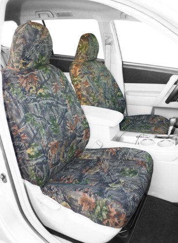 CalTrend Front Row 40/20/40 Split Bench Custom Fit Seat Cover for Select Dodge Dakota Models - Camouflage (Hunter Camouflage) Accessories CalTrend TY510-93KK