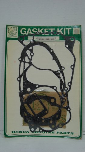 Genuine Honda Engine Gasket Kit for Honda CR250M Elsinore '73 P/N # 06111-357-000 Superseded# 06111-357-S00 Gaskets Genuine Honda Parts 06111-357-000
