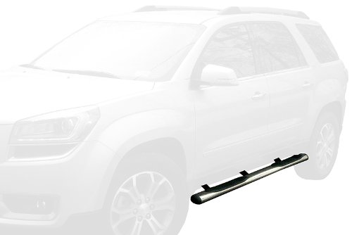 TYGER Custom Fit Acadia/Traverse/Outlook/Enclave Stainless Steel 4Straight Side Step Nerf Bars Running Boards(2pcs with Mounting Bracket Kit) Body Tyger Auto TG-NB4B1001S