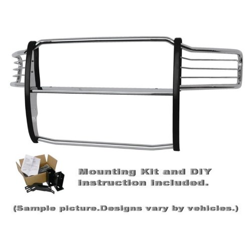 TYGER Stainless Steel Grille Bumper Brush Guard Bull Bar #T75197 Custom Fit 05-14 Toyota Tacoma Grille & Brush Guards Tyger Auto TG-GG7T1228S