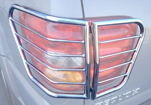 TYGER Custom Fit 01-07 Toyota Sequoia 4pcs Stainless Steel Taillight Covers Tail Light Guards (Mounting hardware & instruction included) Exterior Accessories Tyger Auto TG-TG8T2108S