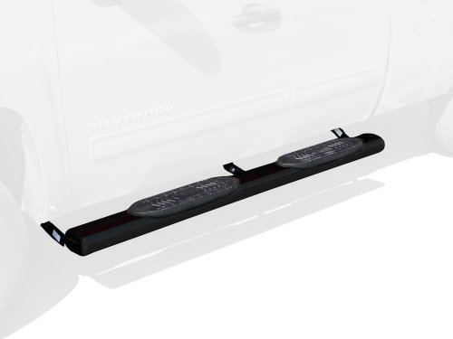 TYGER Custom Fit 99-Up Chevy Silverado/Gmc Sierra 1500/2500 LD/ 01-Up 2500 HD/3500 Extended/Ext Cab (Exclude SS models) 6 inch Extra Wide Black Side Step Nerf Bars Running Boards (2pcs with Mounting Bracket Hardware Kit) Body Tyger Auto TG-NB6C1145B