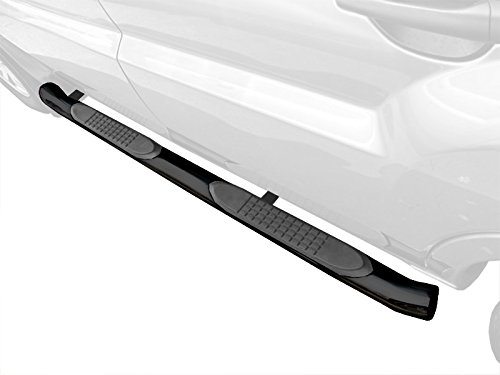 TYGER Custom Fit 07-10 Mitsubishi Endeavor Black 3 Side Step Nerf Bars Running Boards(2pcs with Mounting Bracket Kit) Body Tyger Auto TG-NB3M2195B