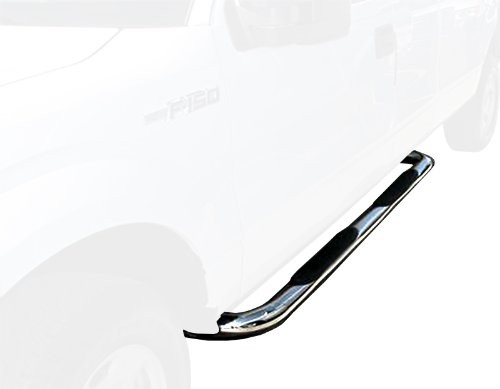TYGER Custom Fit 09-14 Ford F150 Super Cab Stainless Steel 3 Side Step Nerf Bars Running Boards(2pcs with Mounting Bracket Kit) Body Tyger Auto TG-NB3F2093S