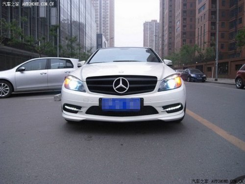 2PCS DRL Fog Lamp LED Daytime Running Light Turn Signal Cover Kit Fit For 2007 2008 2009 2010 2011 Mercedes-Benz W204 (Sporty) C180 C200 C260 C300 C280 C300 Accent & Off Road Lighting Meizhoushi MZS301-CBU14-01-A014