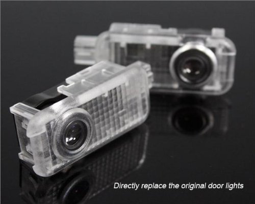 Ghost Shadow Slide Laser Projector Car Door Light Fit For Audi R8 2007 2008 2009 2010 2011 2012 2013 Running Board Lights Meizhoushi MZS301-CBY14-02-A009