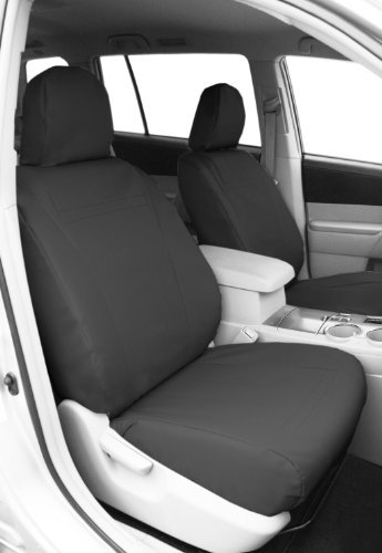 CalTrend Front Row Bucket Custom Fit Seat Cover for Select Nissan NV200 Models - DuraPlus (Charcoal) Accessories CalTrend NS235-03DA