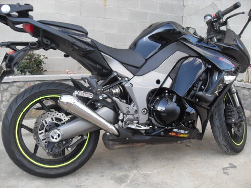 Kawasaki Z1000 2010-2014 Endy Exhaust Dual Silencers Pro GP Slip-On Complete Systems GPR Stabilizer ENDY.KW-5028/H-GP