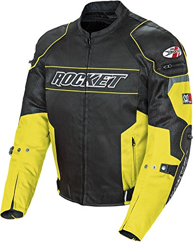 Sullivans Joe Rocket Men's Resistor Mesh Jacket in Yellow/Black - Medium Jackets & Vests Joe Rocket 1460-1403