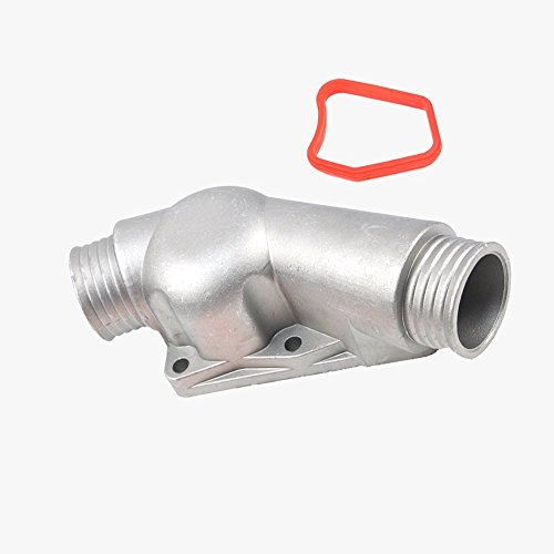 Categories  115317 22531 , 11531722531 , 11 53 1 722 531 => BMW Engine Coolant Thermostat Housing Aluminum + Seal Premium Quality 22531 => 1997 1998 2.8L; E36 Z3 / 1991 1992 1993 1994 1995 E34 525i / 1993 E34 525iT / 1998 1999 E36 323i  , 323is  1994 1995 E36 325i / 1992 1993 1994 1995 E36 325is / 1996 1997 1998 1999 E36 328i , 328is / 19941995 1996 1997 1998 1999 E36 M3 / 1999 2000 M Coupe Z3 / 1999 2000 M Roadster Z3 / 1992 M50 Eng.; E36 325i / 1993 M50TU Eng.; E36 325i