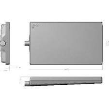 Alpha Systems (VB32547H) 32 x 54 x 7 Holding Tank Black Water Tanks Alpha Systems VB32547H