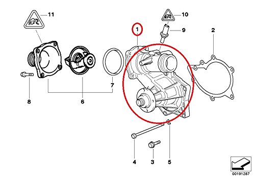 Water Pumps BMW 11510393336