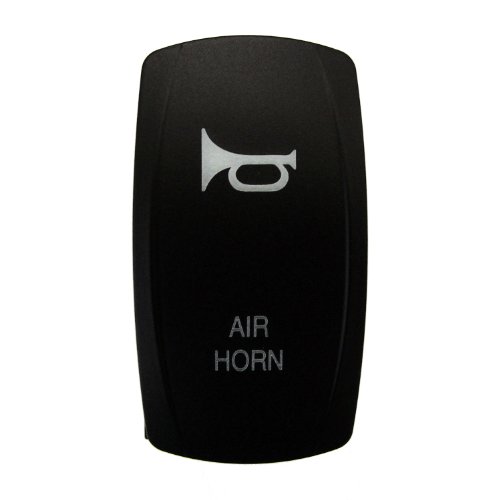 Rocker Switch Horn Symbol - Blue LED Interior Light CH4X4 Industries CH4X4-HOR-B