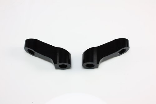 Z10 Motorcycle Black Mirrors Riser Extension Brackets Adapter 10mm Mirrors Unknown TL02B