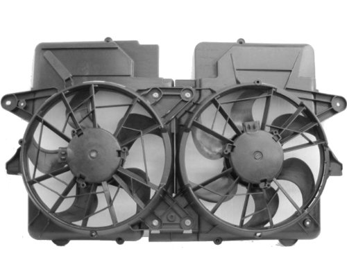 Vista-Pro 2010780 Dual Radiator and Condenser Fan Assembly Condenser Fan Motors Vista Pro 2010780