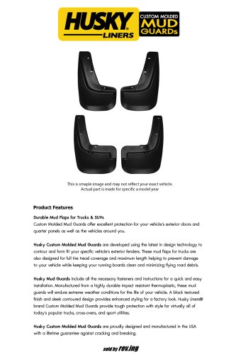 Mud Flaps & Splash Guards Husky Liners 