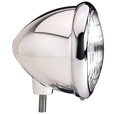 Headwinds 1-4100LCA 4-1/2 Standard Spotlight Smooth Chrome Plated for Harley-Davidson (C01009113) Body & Frame Parts HEADWINDS USA C01009113