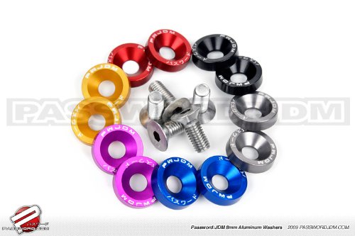 Cover Bolts PasswordJDM PWERW-6PK-GRN