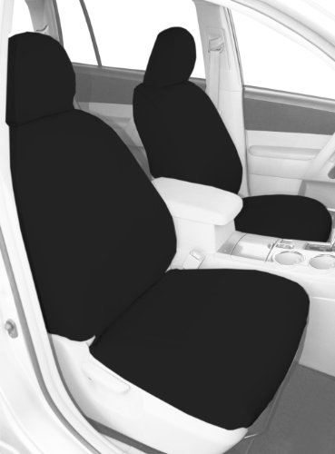 CalTrend Front Row Bucket Custom Fit Seat Cover for Select Nissan NV1500 Models - Neoprene (Black) Accessories CalTrend NS175-01PA