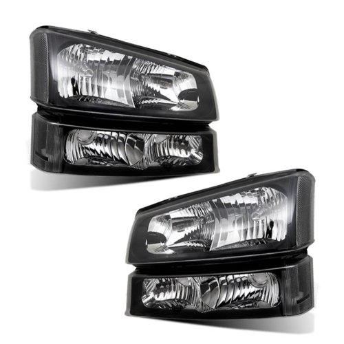 Headlight Assemblies SPPC 02-GL-CL03-B-SET