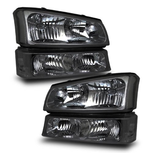 Headlight Assemblies SPPC 02-GL-CL03-SM-SET