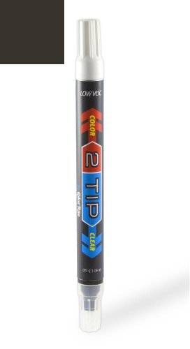 ColorRite 2Tip Chevrolet Colorado Automotive Touch-up Paint - Ebony (Interior) WA167A - Color-and-Clearcoat Package Touchup Paint ColorRite 2TIP-180-2502-PEN-C