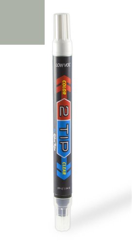 ColorRite 2Tip Ford Bronco Automotive Touch-up Paint - Silver Metallic Clearcoat YN/M6505 - Color-and-Clearcoat Package Touchup Paint ColorRite 2TIP-174-2367-PEN-C