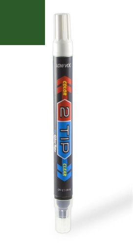 ColorRite 2Tip Lexus GS300/GS400 Automotive Touch-up Paint - Dark Green Pearl Metallic 6S6 - Color-and-Clearcoat Package Touchup Paint ColorRite 2TIP-188-2595-PEN-C