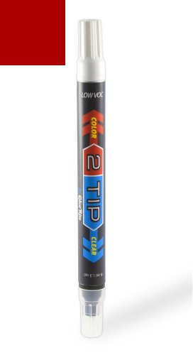 ColorRite 2Tip Honda Passport Automotive Touch-up Paint - Claret Red Pearl Clearcoat 731/R409 - Color-and-Clearcoat Package Touchup Paint ColorRite 2TIP-179-2441-PEN-C