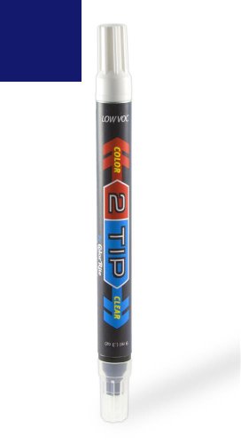 ColorRite 2Tip Ford Taurus Automotive Touch-up Paint - Dark Blue Pearl Clearcoat DX - Color-and-Clearcoat Package Touchup Paint ColorRite 2TIP-192-2644-PEN-C