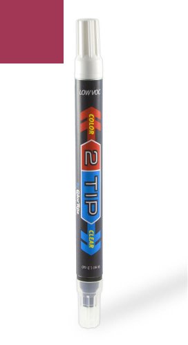 ColorRite 2Tip Toyota Tercel Automotive Touch-up Paint - Magenta Pearl Clearcoat 3L3 - Color-and-Clearcoat Package Touchup Paint ColorRite 2TIP-141-1262-PEN-C