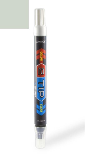 ColorRite 2Tip Honda Civic Automotive Touch-up Paint - Opal Silver Blue Metallic Clearcoat BG-51M - Color-and-Clearcoat Package Touchup Paint ColorRite 2TIP-849-19762-PEN-C