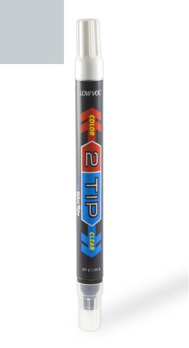 ColorRite 2Tip Honda CR-V Automotive Touch-up Paint - Glacier Blue Metallic Clearcoat B-538M - Color-and-Clearcoat Package Touchup Paint ColorRite 2TIP-1203-32762-PEN-C
